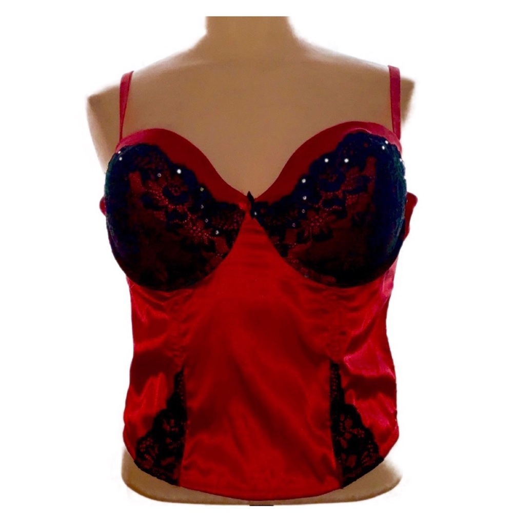 NWOT Bustier with underwire cups